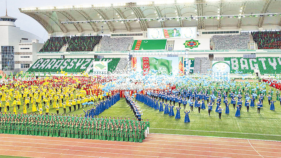 Türkmenistan'da bağımsızlığın 25. yılı
