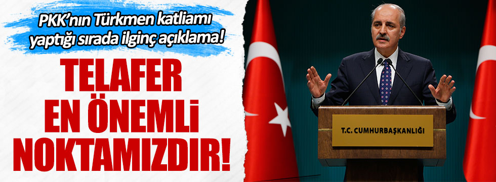 Başbakan Yardımcısı Kurtulmuş'tan ilginç Türkmen açıklaması