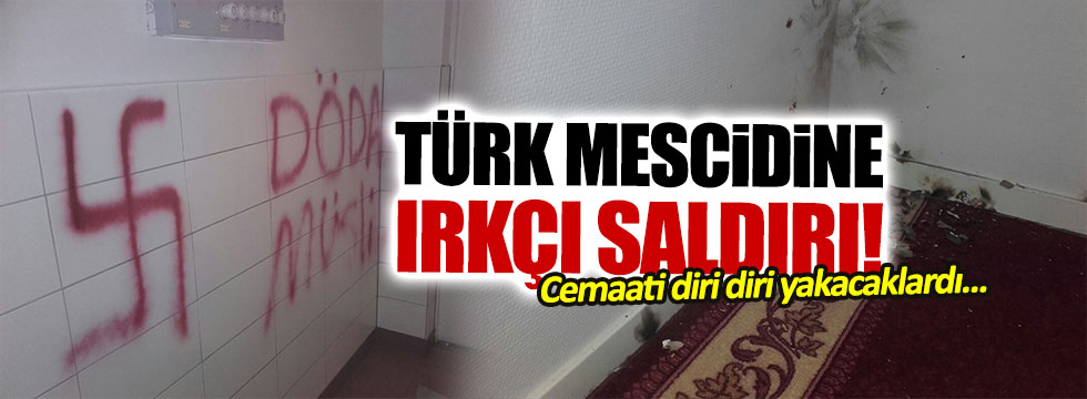 İsveç'te Türklere ait mescide ırkçı saldırı