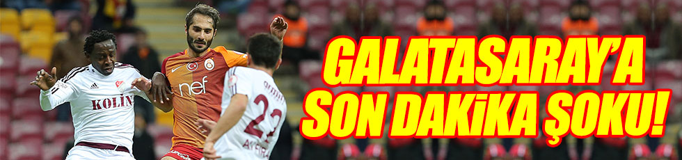 Galatasaray 1-1 Elazığspor / Maç özeti