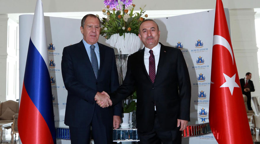 Çavuşoğlu ile Lavrov Alanya’da buluştu