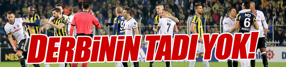 Fenerbahçe 0-0 Beşiktaş / Maç özeti