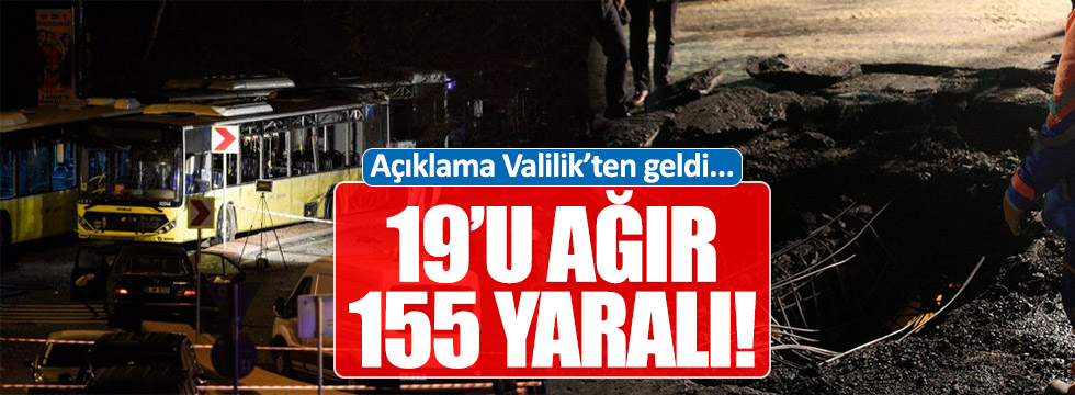 İstanbul'daki patlamaya Valilik'ten açıklama