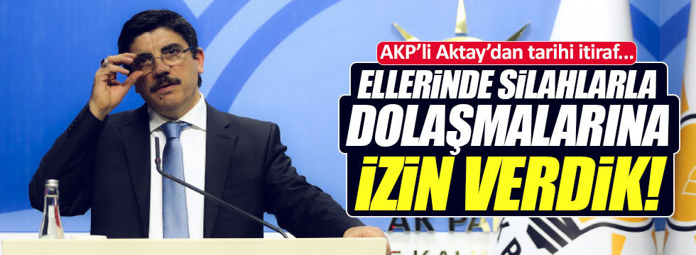 AKP'li Aktay'dan tarihi "Çözüm süreci" itirafı