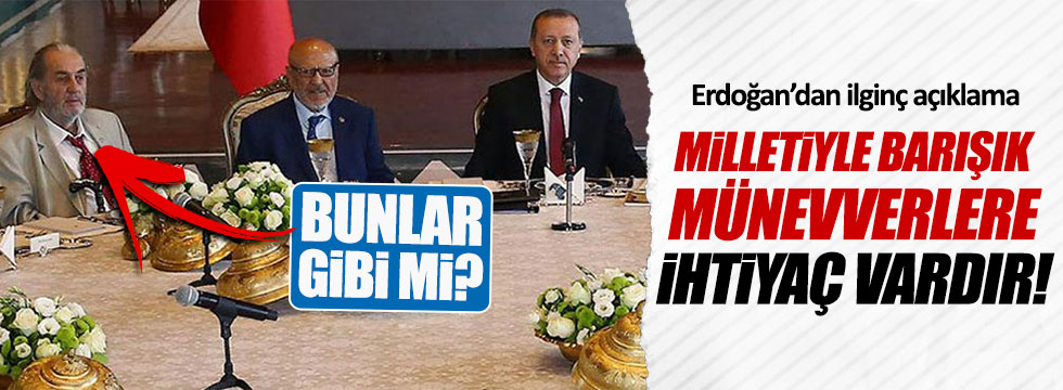 Erdoğan o sözlerle kimi kastetti?