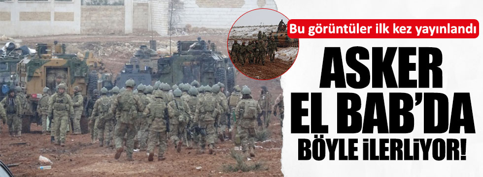 Türk askeri El Bab'da böyle görüntülendi