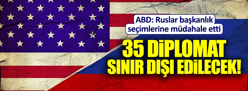 35 Rus diplomat ABD'den sınır dışı ediliyor!