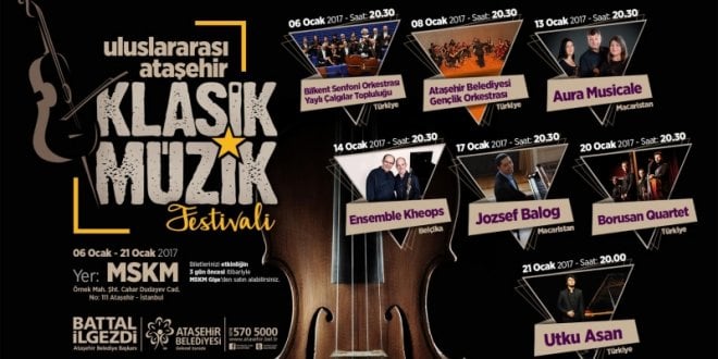Ataşehir'de "klasik müzik" zamanı