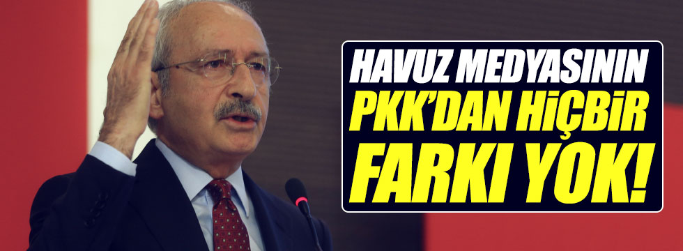 "Havuz medyasının PKK'dan hiçbir farkı yok"
