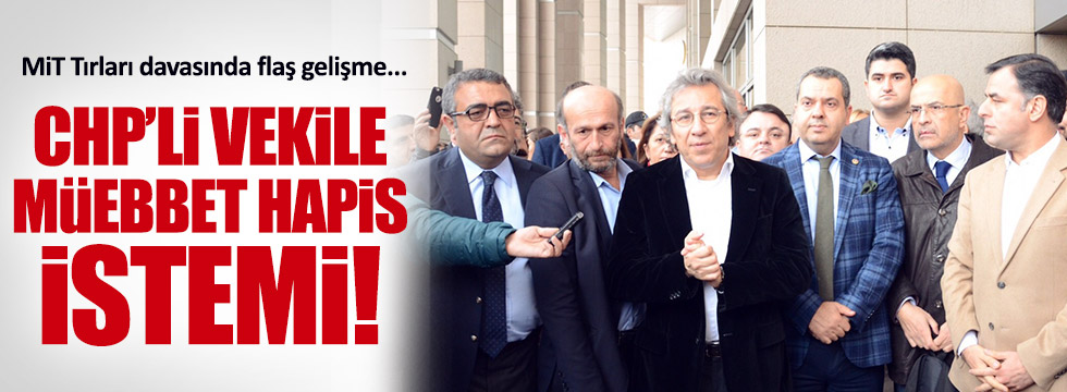 Enis Berberoğlu'na müebbet hapis istemi