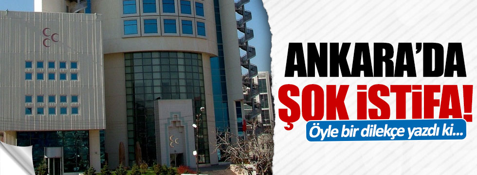 MHP Ankara İl Başkan Yardımcısı Özgür Işık istifa etti
