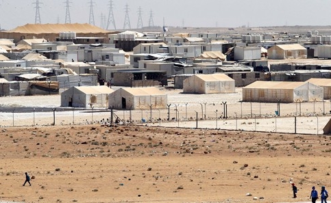 Mülteci kampında patlama