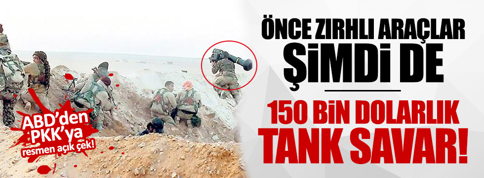 ABD'den, YPG'ye anti tank füzesi