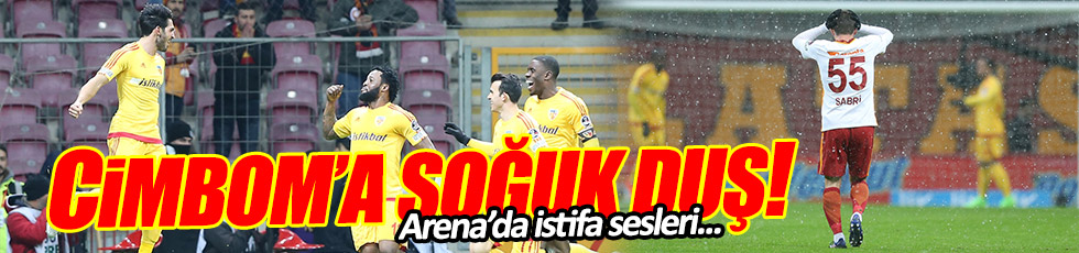 Galatasaray 1-2 Kayserispor / Maç Özeti