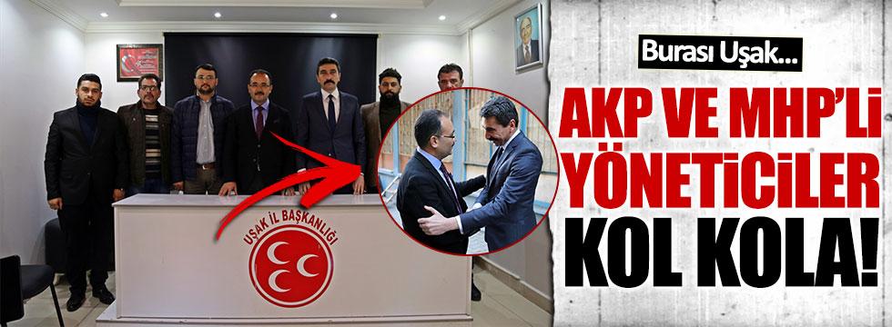 AKP'li Belediye Başkanı'ndan MHP'ye anlamlı(!) ziyaret