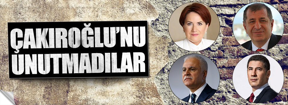MHP Genel Başkan adayları Çakıroğlu'nu unutmadı