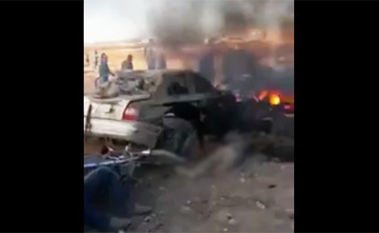 El-Bab'da bombalı araçla saldırı
