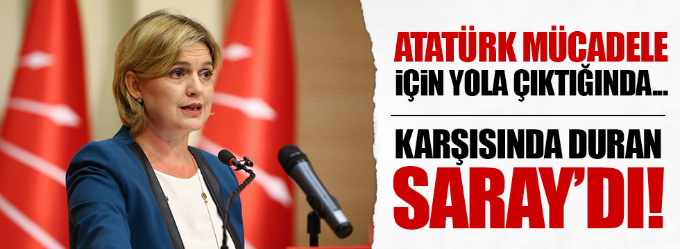 Böke: Atatürk mücadele için yola çıktığında karşısında duran Saray'dı!