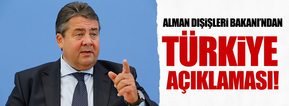 Alman Dışişleri Bakanı'ndan Türkiye açıklaması