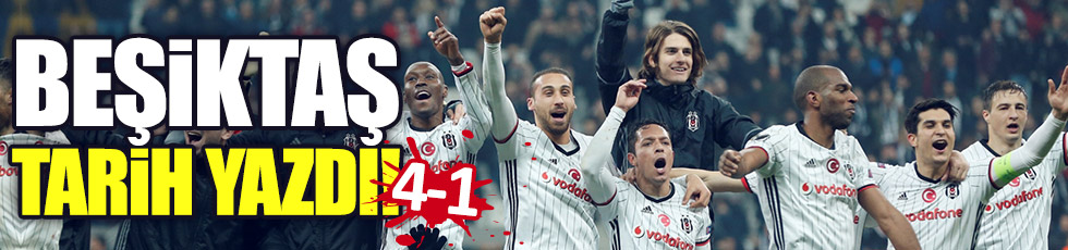 Beşiktaş 4-1 Olympiakos (Maç Özeti)
