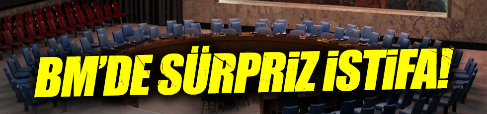 BM'de sürpriz istifa
