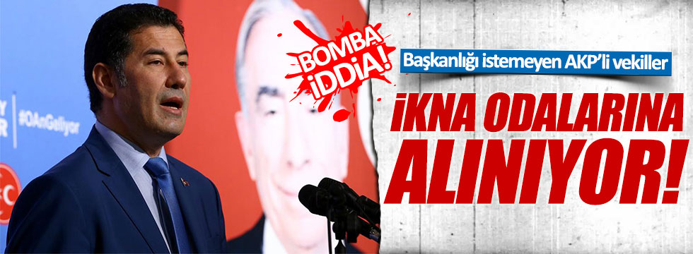 Oğan: Başkanlığı istemeyen AKP'liler ikna odalarına alınıyor