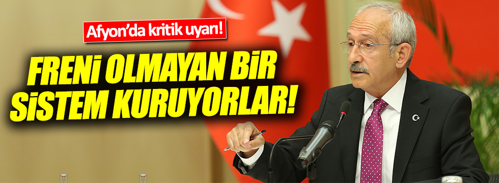 Kılıçdaroğlu: 'Evet' çıkarsa bunun hesabını çocuklarınıza veremezsiniz