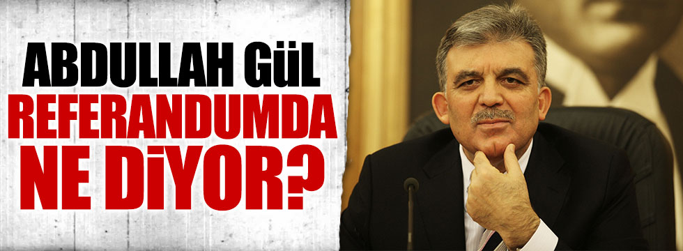 Ümit Özdağ: Gidin sorun, Abdullah Gül referandumda ne diyor?