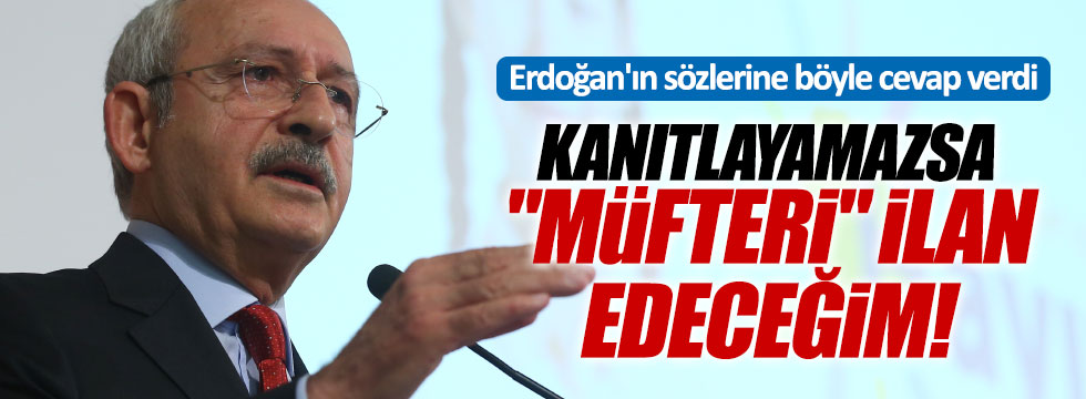 Kılıçdaroğlu'ndan Erdoğan'a sert tepki