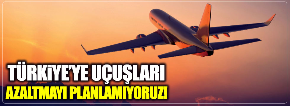 Ukrayna: "Türkiye’ye uçuşları azaltmayı planlamıyoruz"