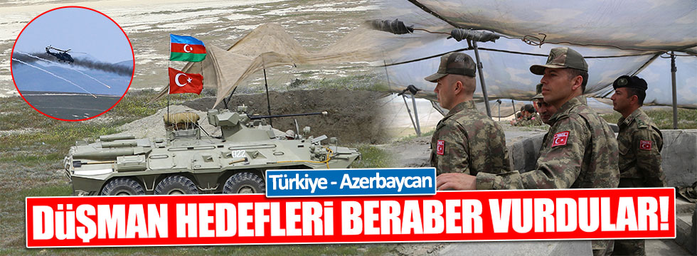 Azerbaycan ve Türk Silahlı Kuvvetleri düşman hedefleri vurdu!