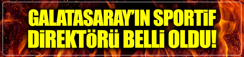 Galatasaray Cenk Ergün'ü futbol direktörlüğüne getirdi