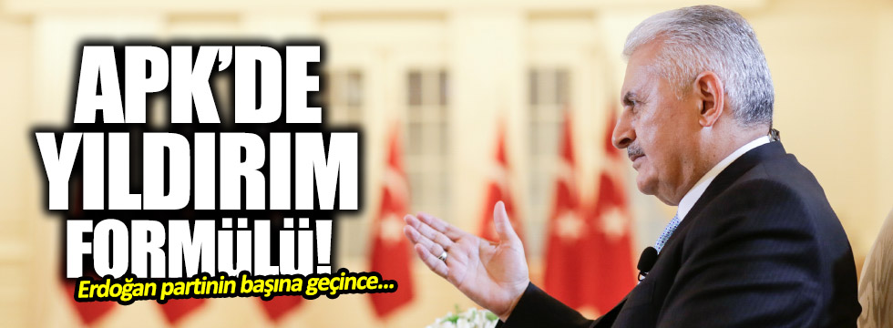 AKP'de, Yıldırım için yeni plan