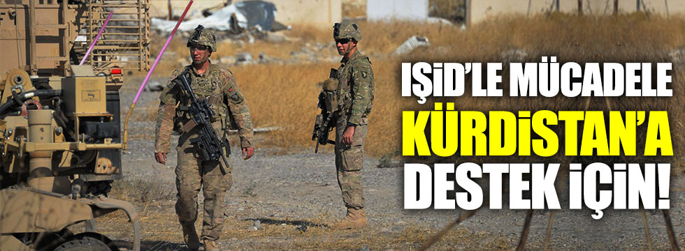 IŞİD'le mücadele Kürdistan'a destek için!