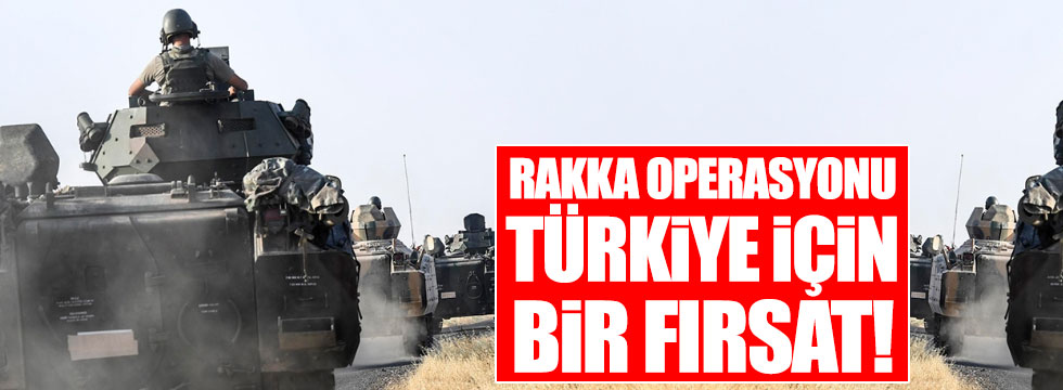 Eslen: Rakka operasyonu Türkiye için bir fırsat!