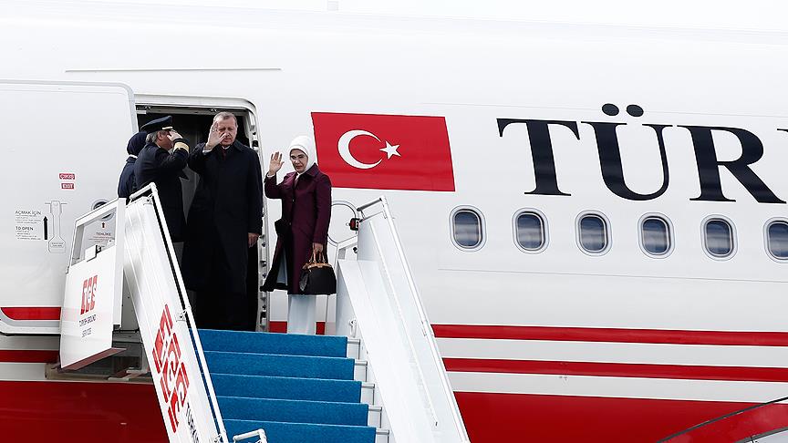 Erdoğan ABD'ye hareket etti