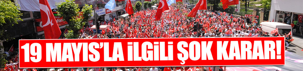 Valilik, İzmir'de 19 Mayıs kutlamalarını iptal etti