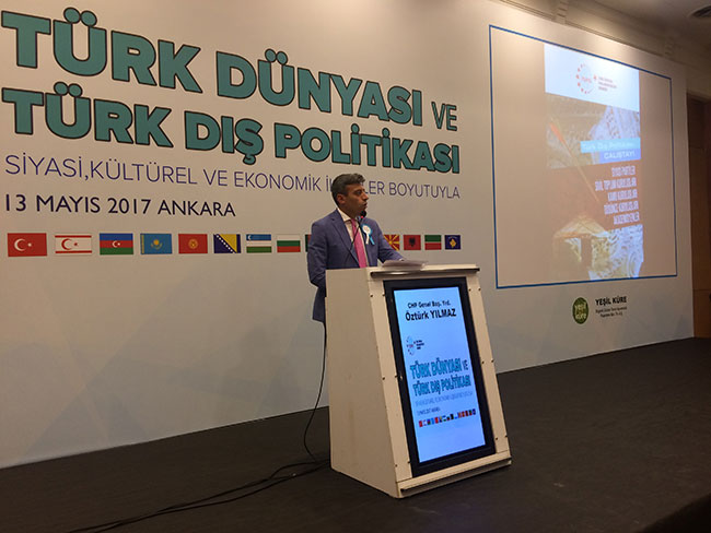 CHP'li Öztürk Yılmaz'dan 'Türk Dünyası' konuşması