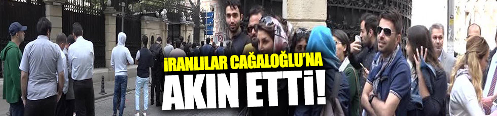 Binlerce İranlı Cağaloğlu'na akın etti