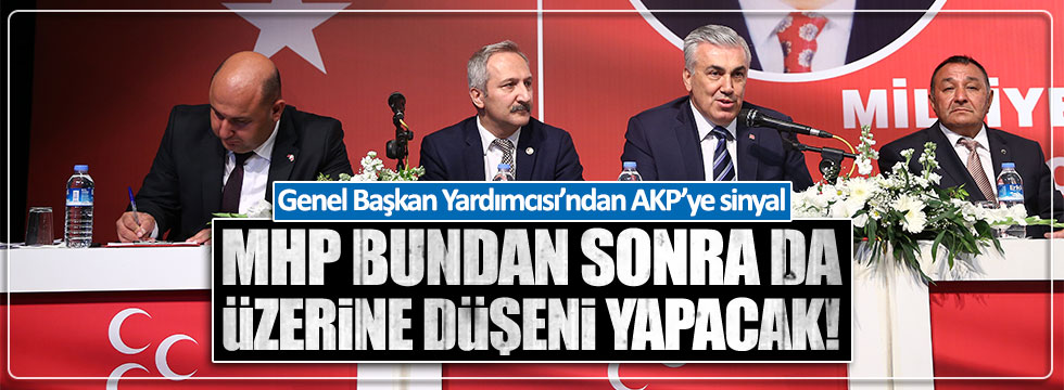 Genel Başkan Yardımcısı Günal: MHP yine yol gösterici parti olacak