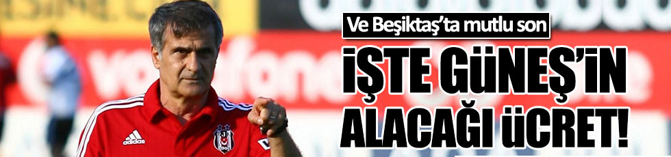 Beşiktaş Şenol Güneş'le mutlu sona ulaştı