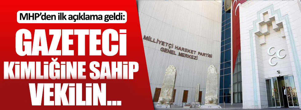 MHP'den Enis Berberoğlu açıklaması