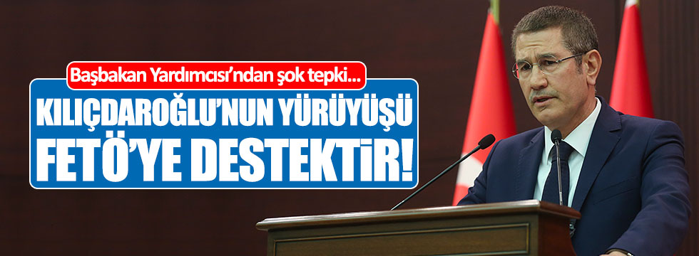 Canikli: "Kılıçdaroğlu'nun yürüyüşü esasında FETÖ'ye destektir"