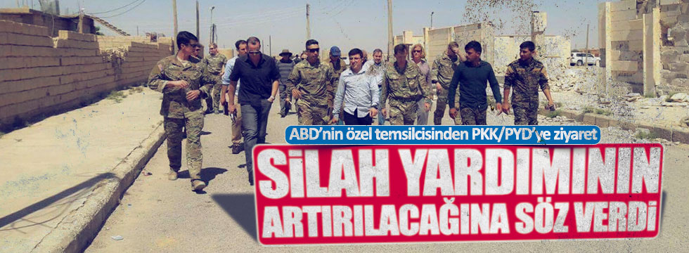 ABD Özel Temsilcisi'nden PKK/PYD'ye ziyaret