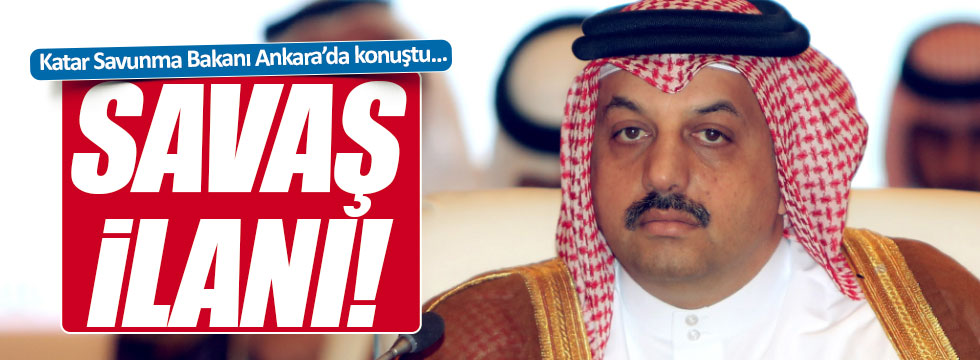 Katar Savunma Bakanı: "Savaş ilanı"
