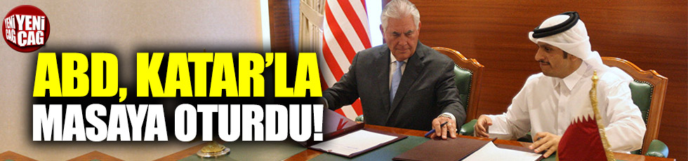 ABD, Katar'la terörle mücadele anlaşması imzaladı!