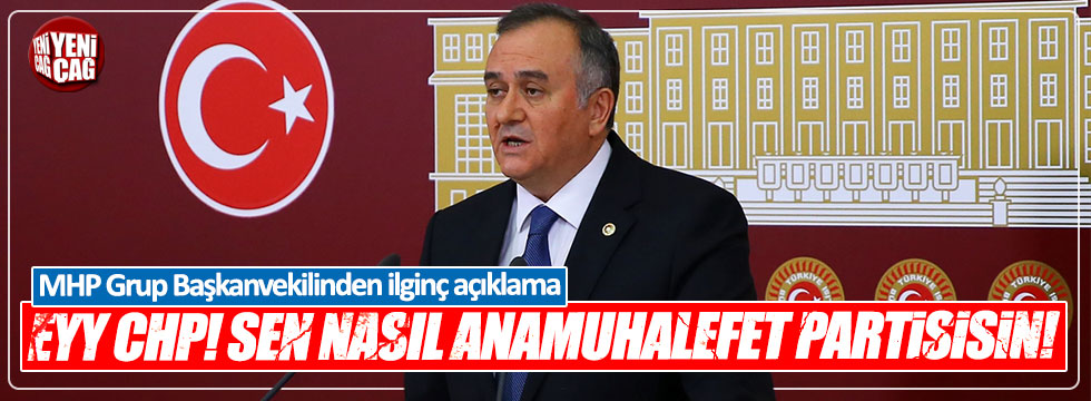 MHP'li Akçay'dan CHP'ye "muhalefet yapamıyorsunuz" eleştirisi