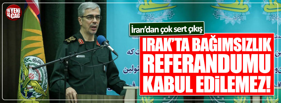 İran'dan çok sert "bağımsızlık referandumu" açıklaması