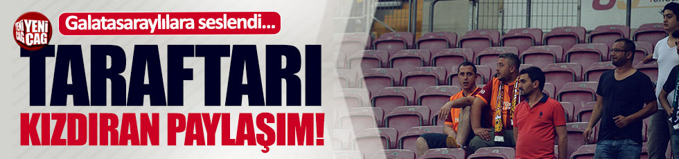 Başakşehir'den Galatasaraylıları kızdıran paylaşım