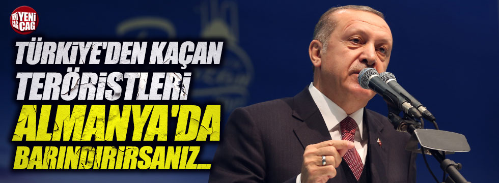 Erdoğan'dan flaş Almanya açıklaması